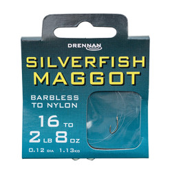 Drennan Silverfish Maggot Hooks to Nylon Drennan Silverfish Maggot Hooks to Nylon