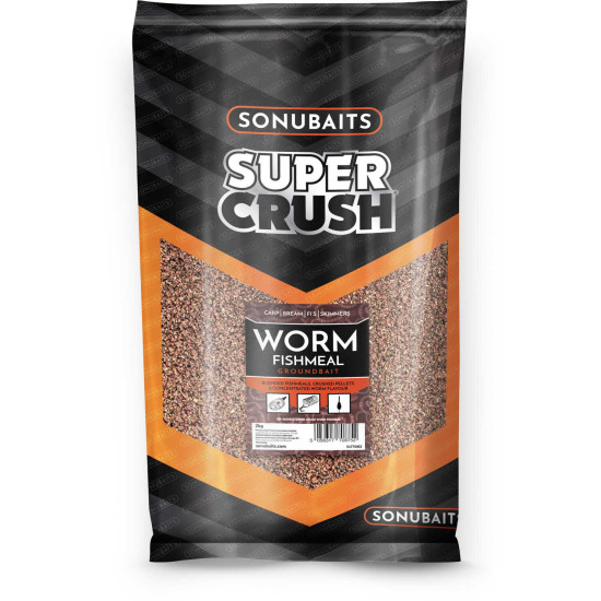 SonuBaits Supercrush Worm Fishmeal 2kg