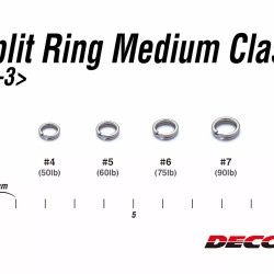 Decoy Split Ring Medium Class