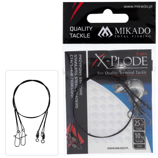 Mikado X-Plode Steel Lure Trace