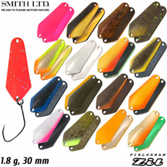 Smith Zil 30mm Trout Spoon