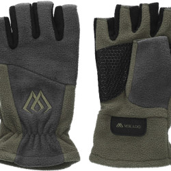 Mikado Fleece Fingerless Gloves