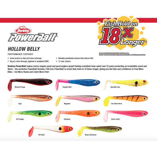 Berkley Powerbait Hollow Belly 13cm