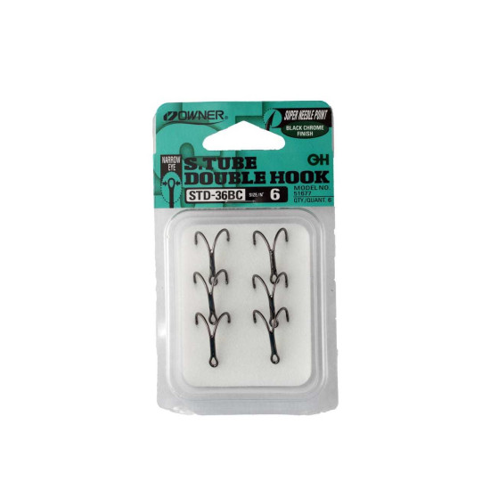 Owner STD-36BC Double Hooks