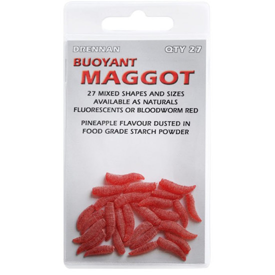 Drennan Buoyant Maggot Red Drennan Buoyant Maggot Red