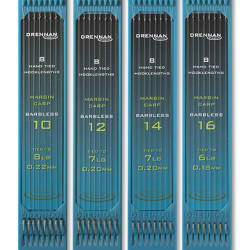 Drennan Plate 6" Margin Carp Hooks to Nylon Drennan Plate 6" Margin Carp Hooks to Nylon