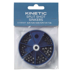 Kinetic Split Shot Assortment Kinetic Split Shot Assortment