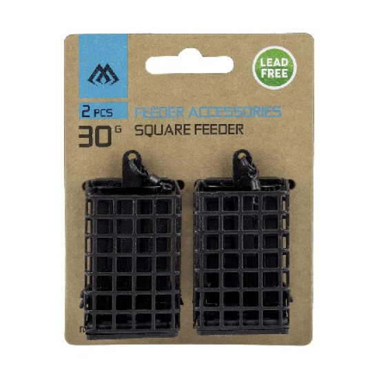 MIkado Square Lead Free Feeders 2-pack MIkado Square Lead Free Feeders 2-pack