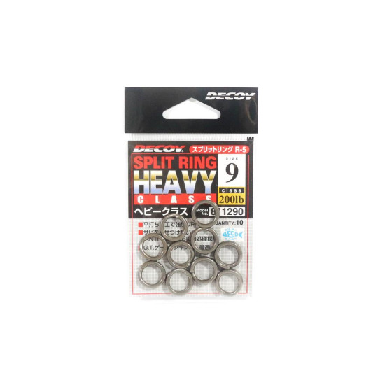 Decoy R-5 Heavy Duty Split Rings