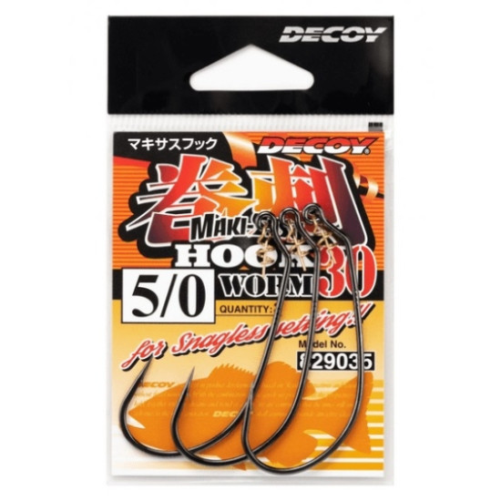 Decoy Worm-30 Makisasu Hooks Decoy Worm-30 Makisasu Hooks
