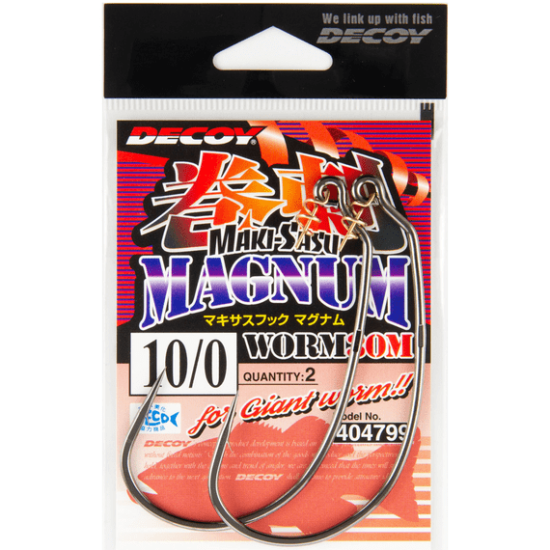 Decoy Worm-30M Makisasu Magnum Hooks