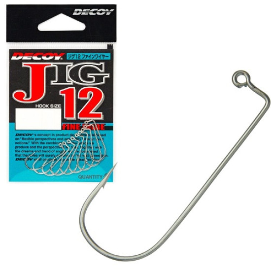 Decoy Jig-12 Fine Wire Hooks Decoy Jig-12 Fine Wire Hooks
