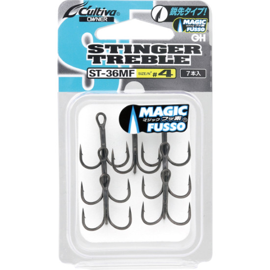 Owner ST-36MF Magic Fluorine Coated Treble Hooks