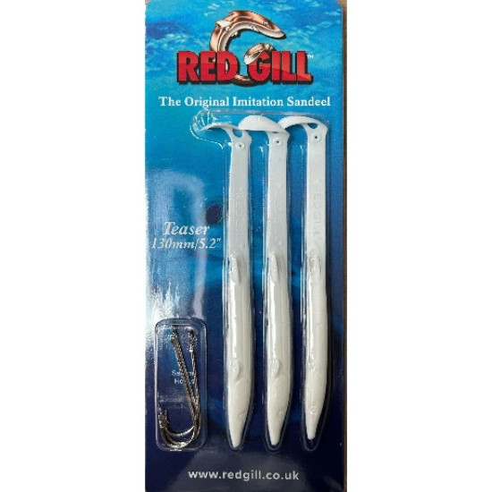 Red Gill 130mm Sandeel Lures Red Gill 130mm Sandeel Lures