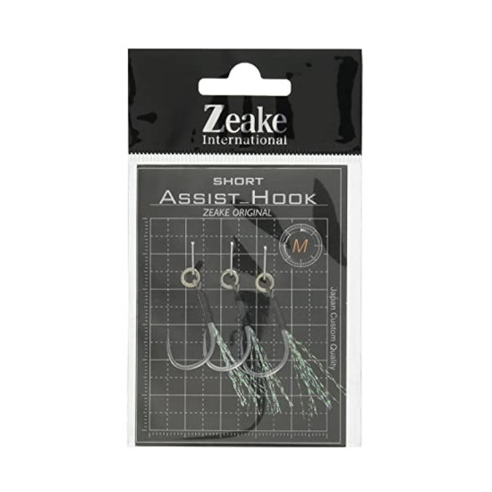 Zeake Short Assist Single Hooks Zeake Short Assist Single Hooks
