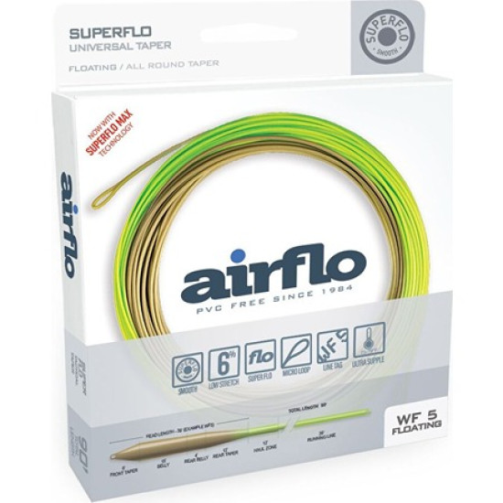 Airflo Superflo Max Universal Taper Floating FlyLines Airflo Superflo Max Universal Taper Floating FlyLines