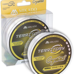 Mikado Territory Crystal Fluorocarbon Coated Line 600m Mikado Territory Crystal Fluorocarbon Coated Line 600m