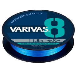 Varivas 8 Ocan Blue Braid 200m
