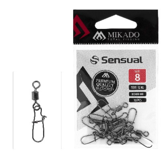 Mikado Rolling Swivel with Fastlock Snap Mikado Rolling Swivel with Fastlock Snap