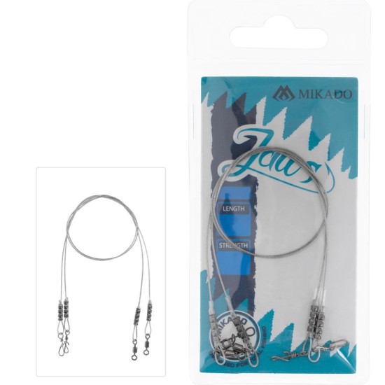 Mikado 7-Strand Steel Pike Leaders Mikado 7-Strand Steel Pike Leaders