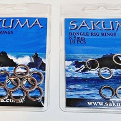 Sakuma Dongle Rig Rings 8.5mm