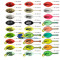 Turkana Bomba Painted Weights 2 pack Turkana Bomba Painted Weights 2 pack