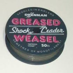 Drennan Greased Weasel Grey Shock Leader