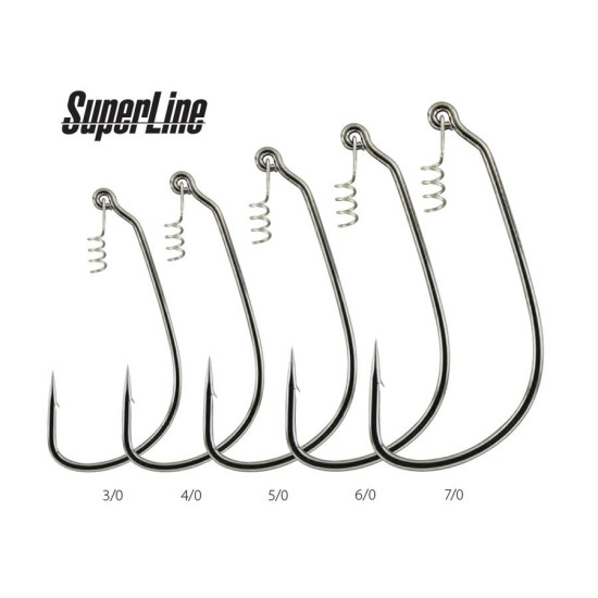 Gamakatsu Superline SpringLock Weedless Hooks