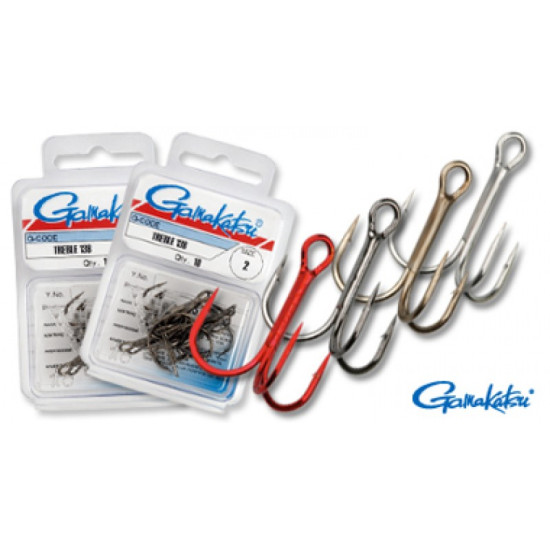 Gamakatsu 13B Treble Hooks