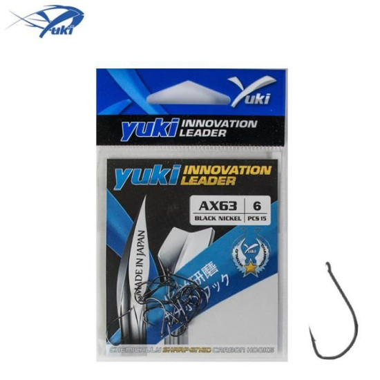 Yuki AX63 Carbon Hooks