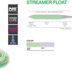 Airflo Super Dri Streamer Aggressive Taper Floating Fly Line Airflo Super Dri Streamer Aggressive Taper Floating Fly Line