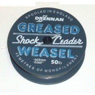 Drennan Greased Weasel Shock Leader Clear