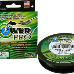Power Pro Moss Green Braid 275mt