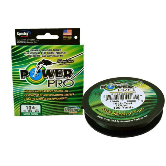 Power Pro Moss Green Braid 275mt