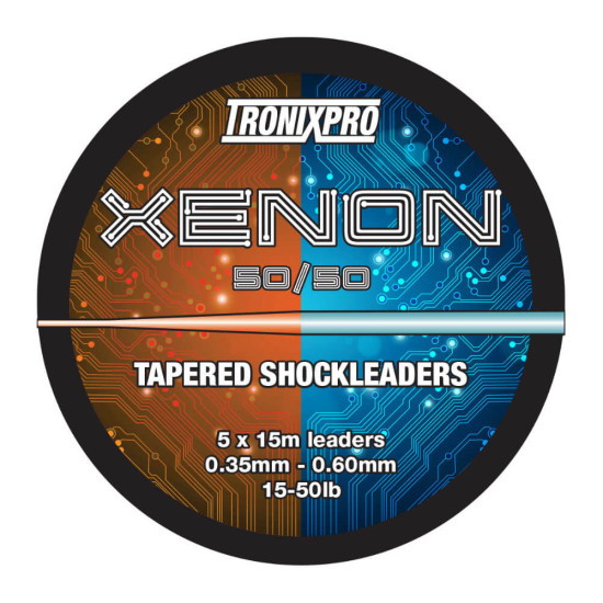 TronixPro Xenon 50/50 Tapered Shock Leaders TronixPro Xenon 50/50 Tapered Shock Leaders