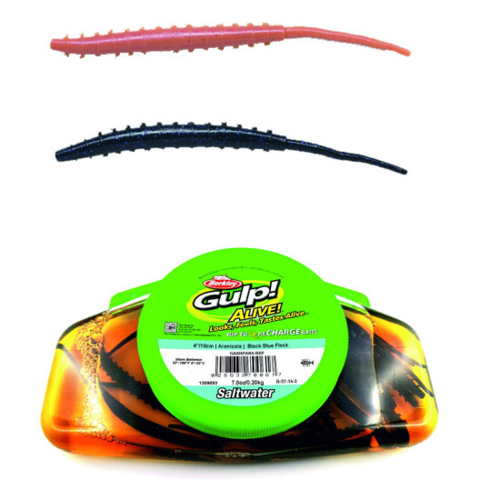 Berkley Gulp Alive Arenicola 4" Berkley Gulp Alive Arenicola 4"