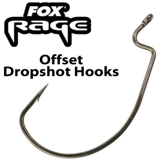 Fox Rage Offset Drop Shot Hooks