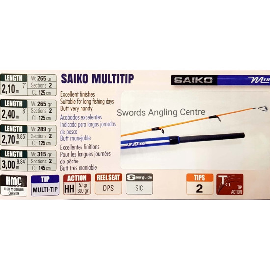 Yuki Saiko Multitip Competition Boat Rod