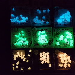 Toho Soft Glow Beads (Blue)