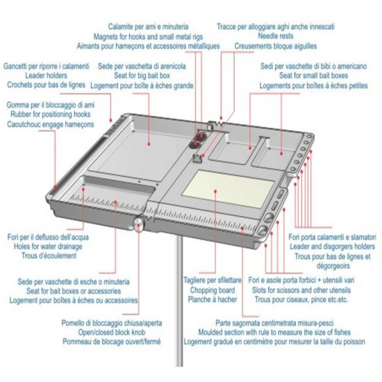 Stonfo Folding Bait Station Stonfo Folding Bait Station