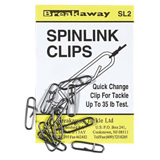 Breakaway Spinlink Clips 